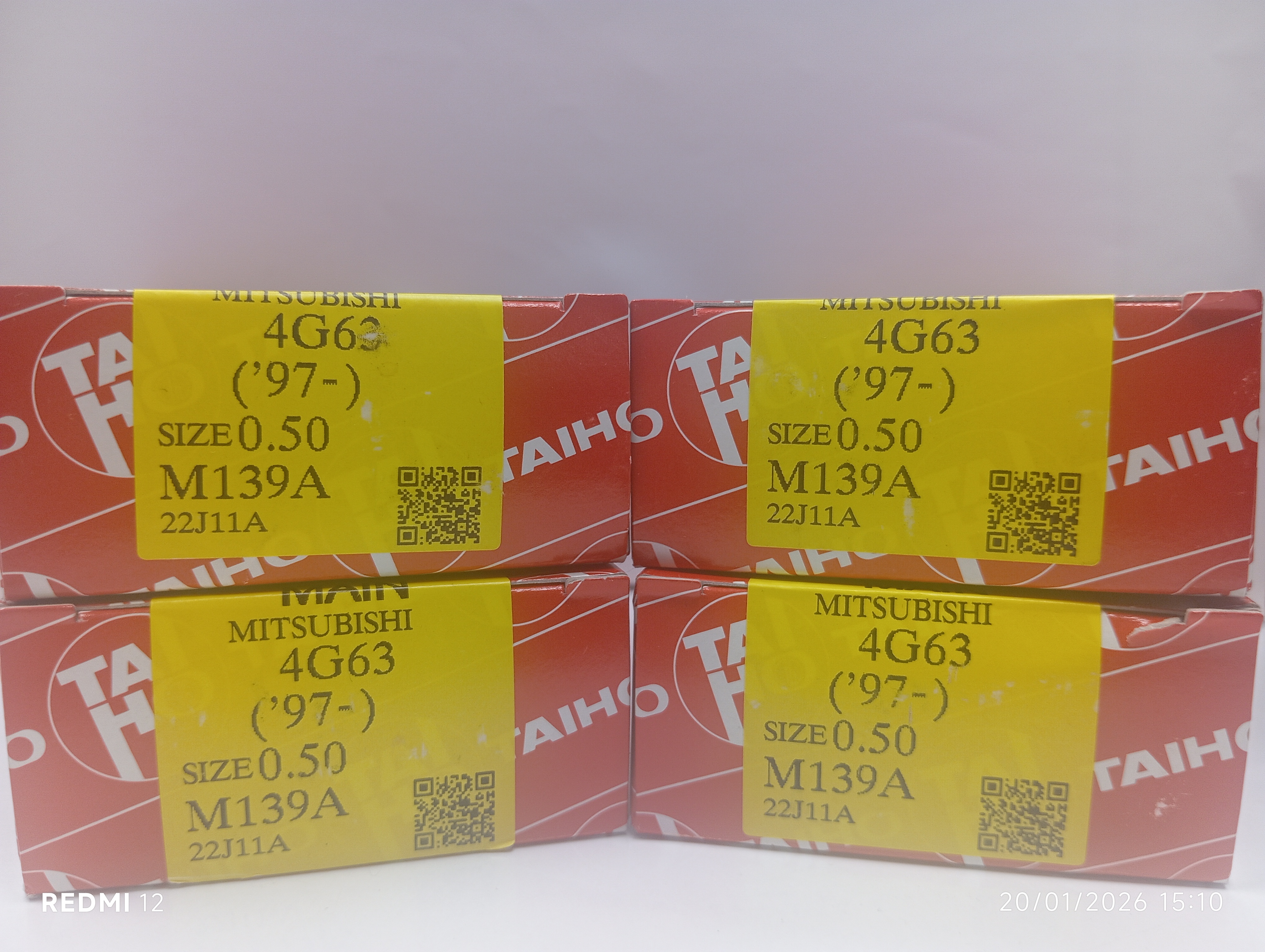 یاتاقان ثابت و متحرک سایز ۵۰ مناسب برای کاپرا وینگل و لندمارک تایهو ژاپن اصلی