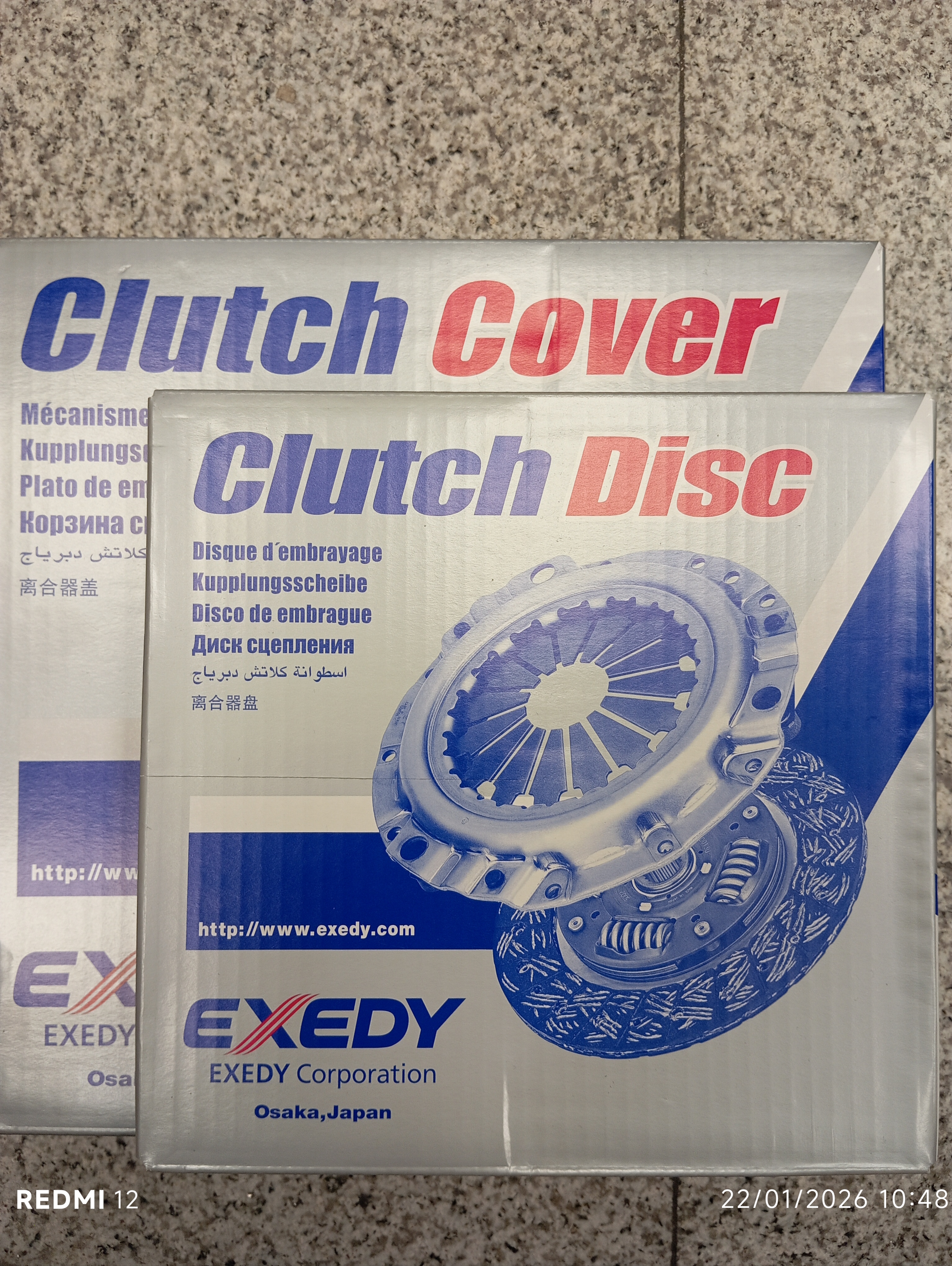 دیسک و صفحه مناسب برای مزدا وانت ۲۰۰۰ دایکنexedy dayken اصلی ژاپن