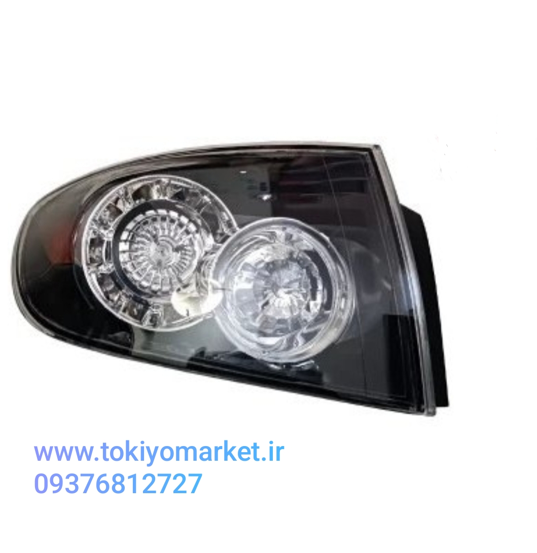 چراغ خطر عقب روی گلگیر سمت چپ راننده مناسب برای مزدا ۳ قدیم LED